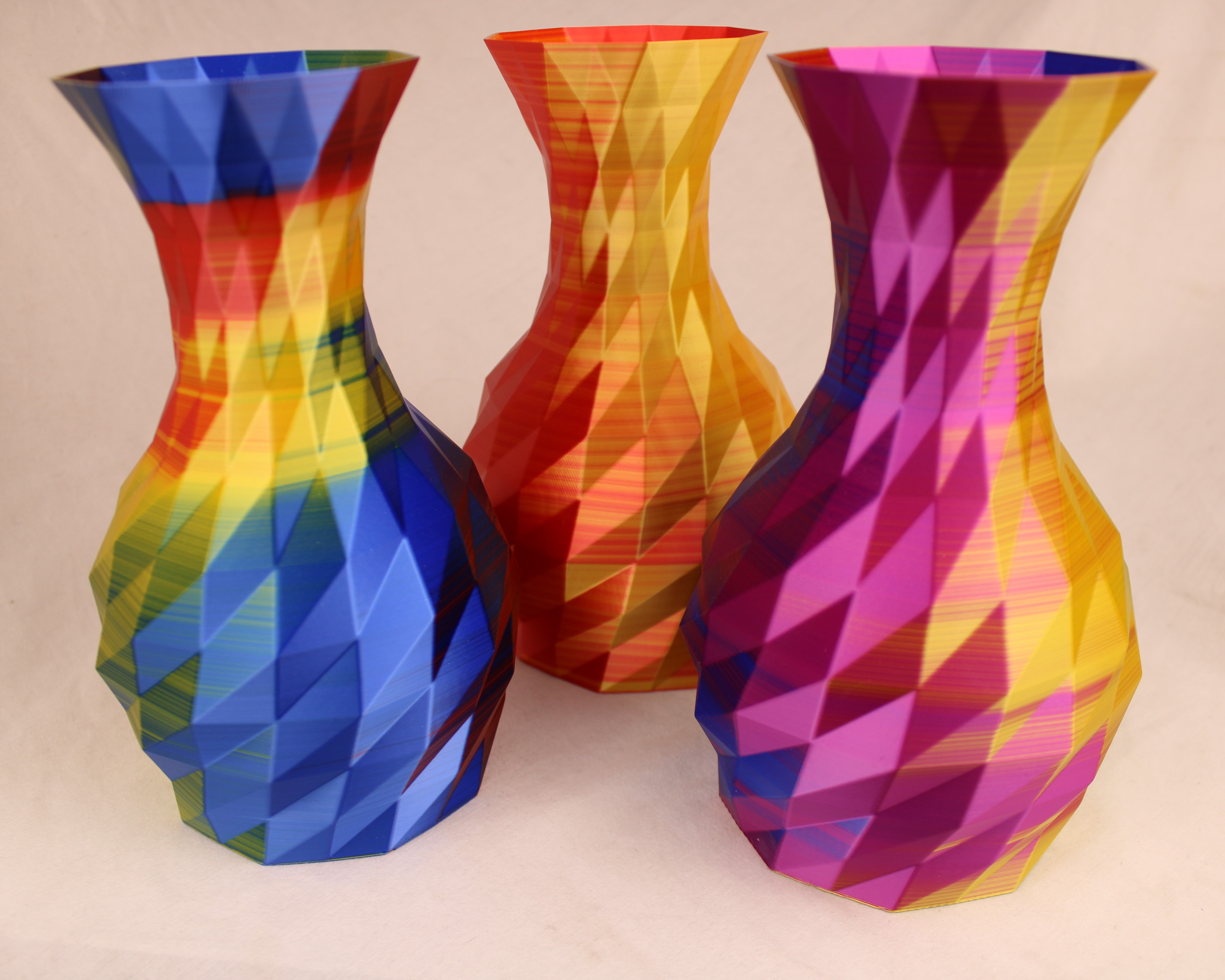Ms3d File Vase - Faceted – MS3D 3D printing services